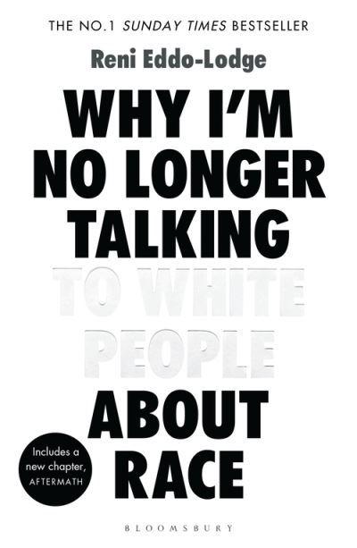 The back and white cover of "Why I'm No Longer Talking to White People About Race"
